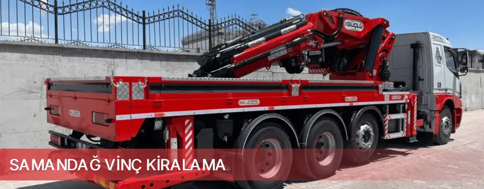 Samandağ İlçemi Vinç Kiralama